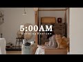[ モーニングルーティン ] AM5:00起床、4時起きに挫折した私の新しい朝活習慣 | 筍を使った菜食ごはん