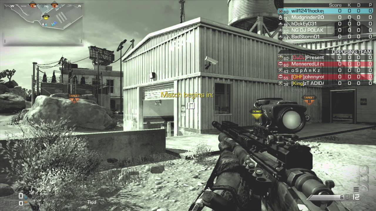 Sniping Challenge! With Eric Using The USR - (Cod Ghosts Gameplay)