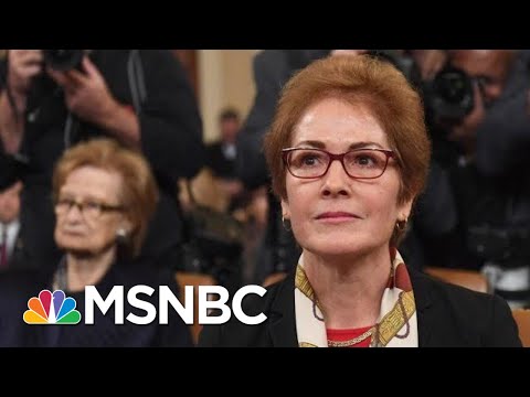 Yovanovitch Gives Dire Warning Of The Degradation Of The State Department Under Trump | MSNBC