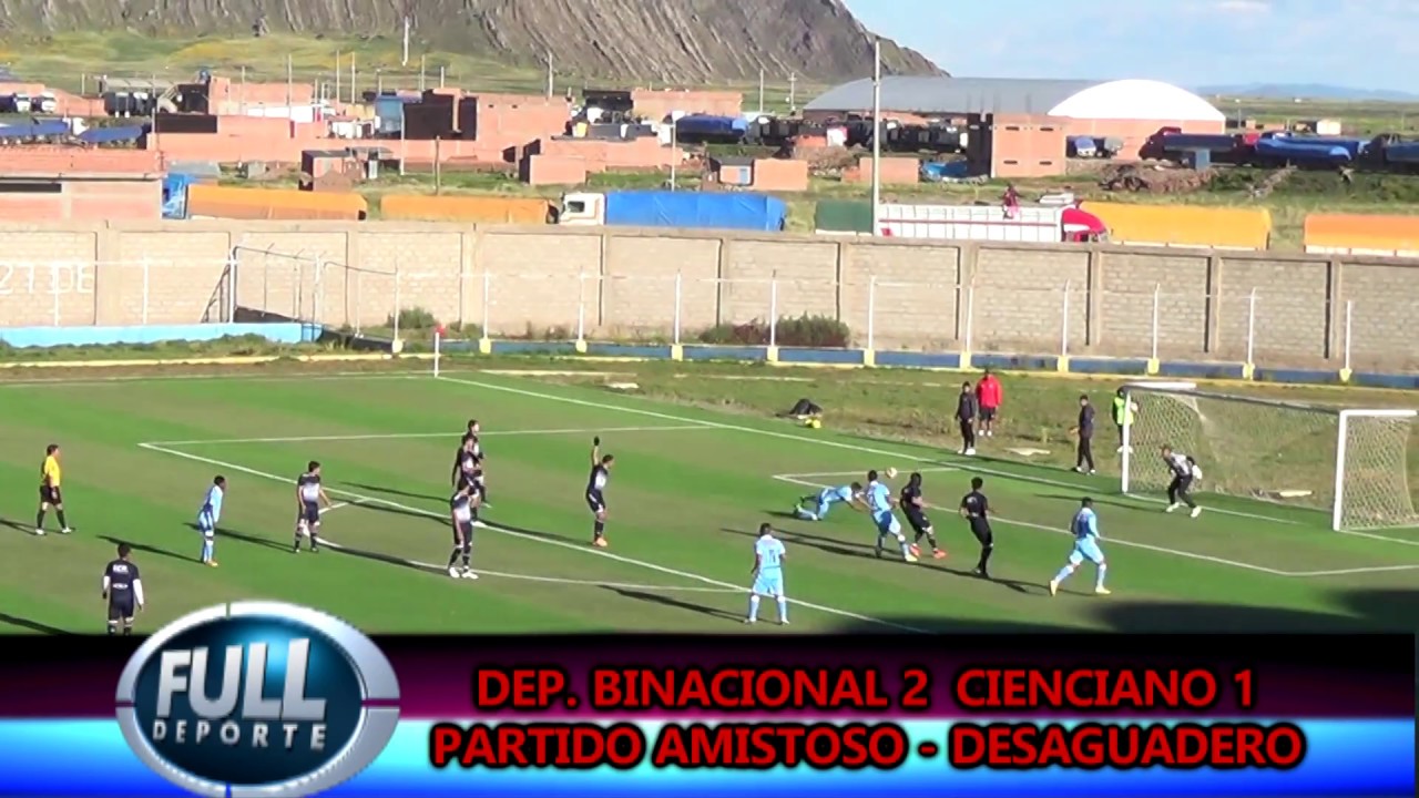 BINACIONAL 2 CIENCIANO 1 la voz