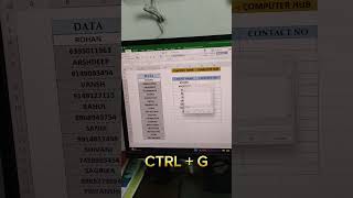 Numbers aur Text alag kaise kare? 🤔|Excel Trick #shorts #reels #excel #exceltips #computereducation