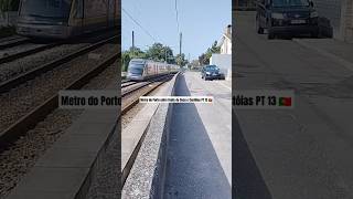 Metro do Porto entre Fonte do Cuco e Custóias PT 13 🇵🇹. #portugal #metrodoporto #shorts
