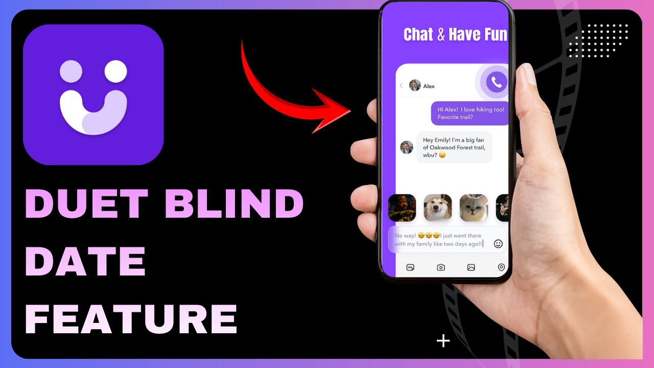 Как использовать функцию «Свидание вслепую» в Duet (Duet Clic)