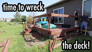 This Deck Has Got To Go!