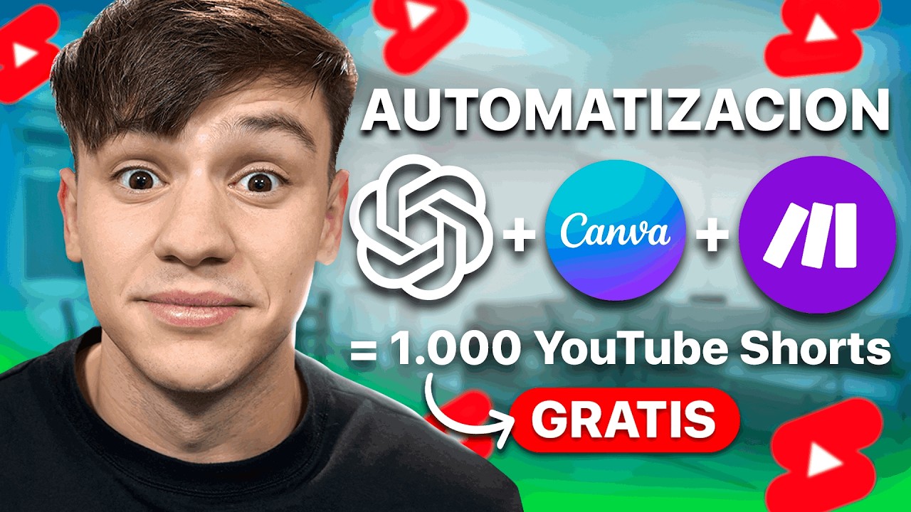 Crea 1000 YouTube Shorts con esta automatización de IA GRATIS en 13 ...