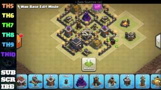 Clash Of Clans Town Hall 5 Th5 War Base Aug 2016