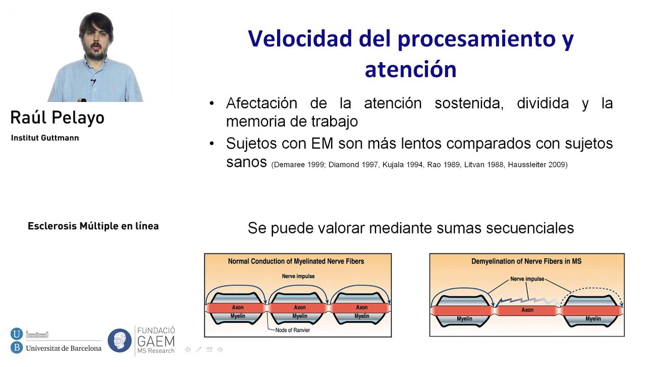 Afectación cognitiva en los pacientes con Esclerosis Múltiple. Raúl Pelayo (EM en línea - sep 15)