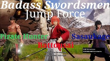 JUMP FORCE Kenshin/Zoro/Sasuke vs Rukia/Ichigo/Seiya Open Beta