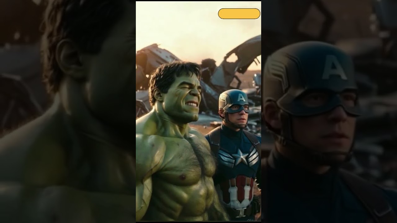 Hulk & Captain America Ai fight