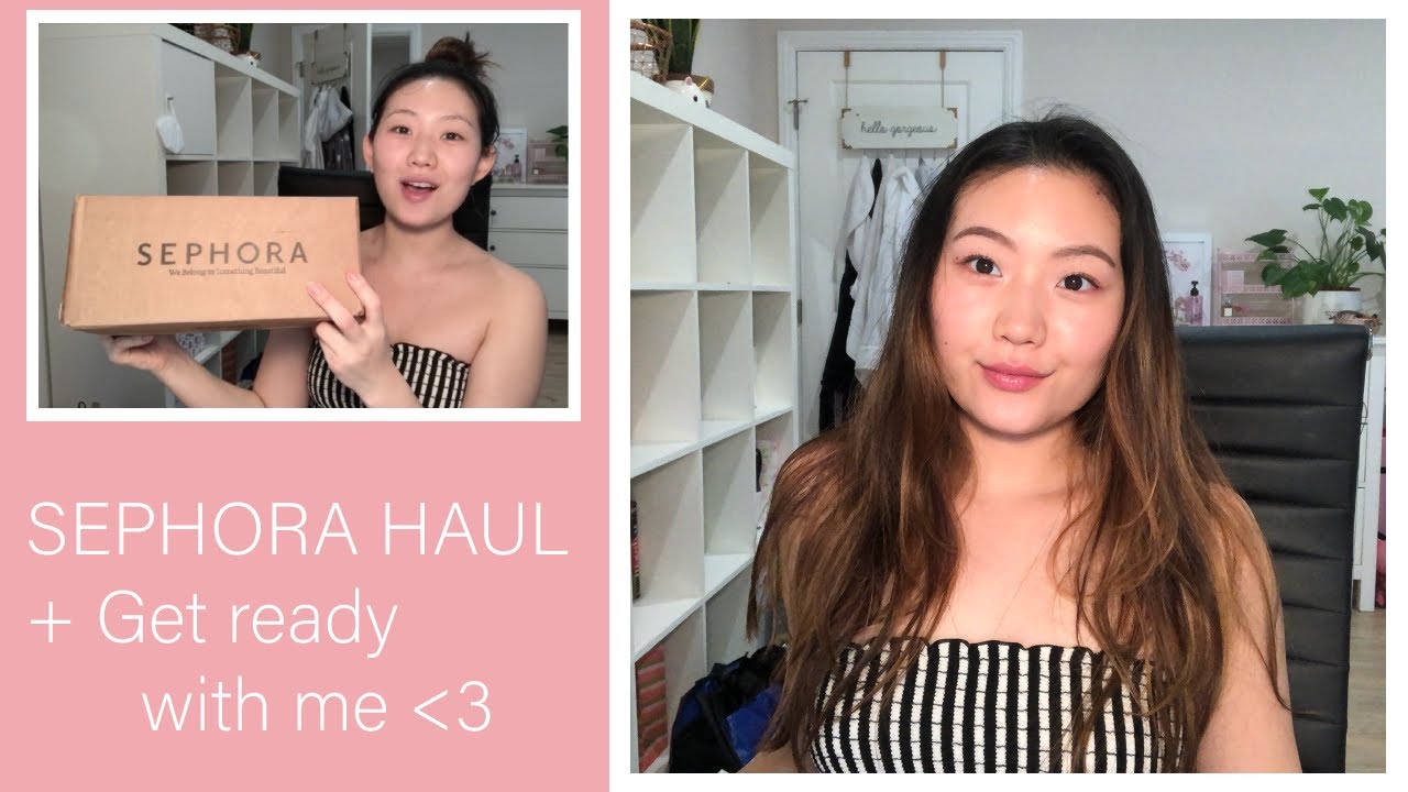 SEPHORA SALE HAUL & Get ready with me~! - YouTube