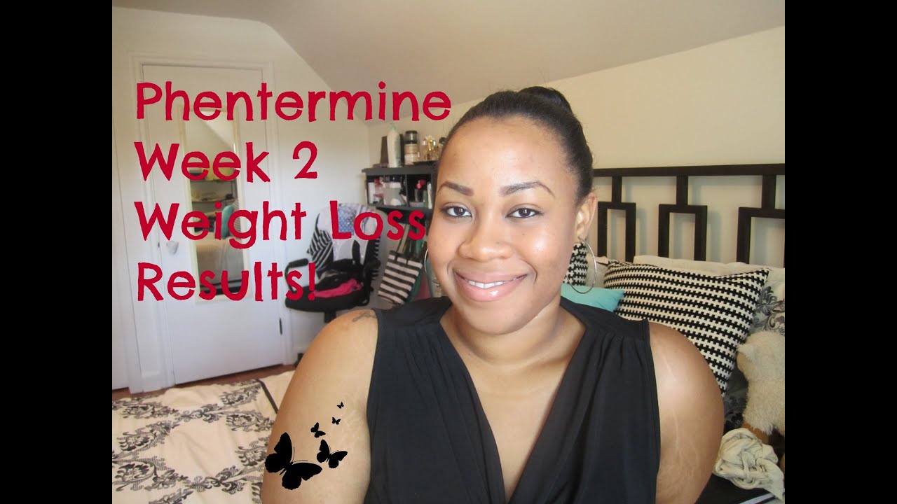 PHENTERMINE RESULTS AFTER 1 WEEK