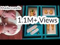 DIY hand casting without moulding powder/hand casting at home/hand casting easy method/candle craft