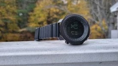 North Edge Apache Hiking Watch! Is it any good and how the heck do you use it? Budget ABC watch.