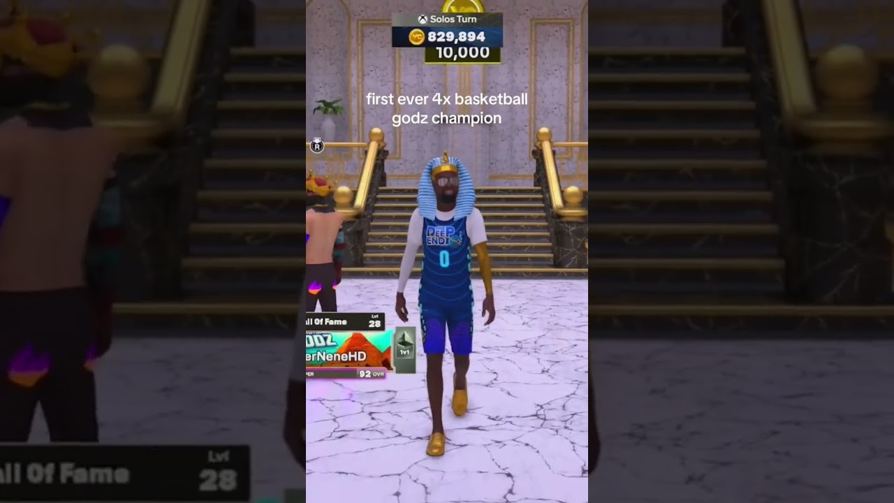 I WON BASKETBALL GODZ 4 TIMES!!!