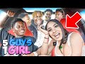 5 Guys Compete For 1 Girl: Car SpeedDate