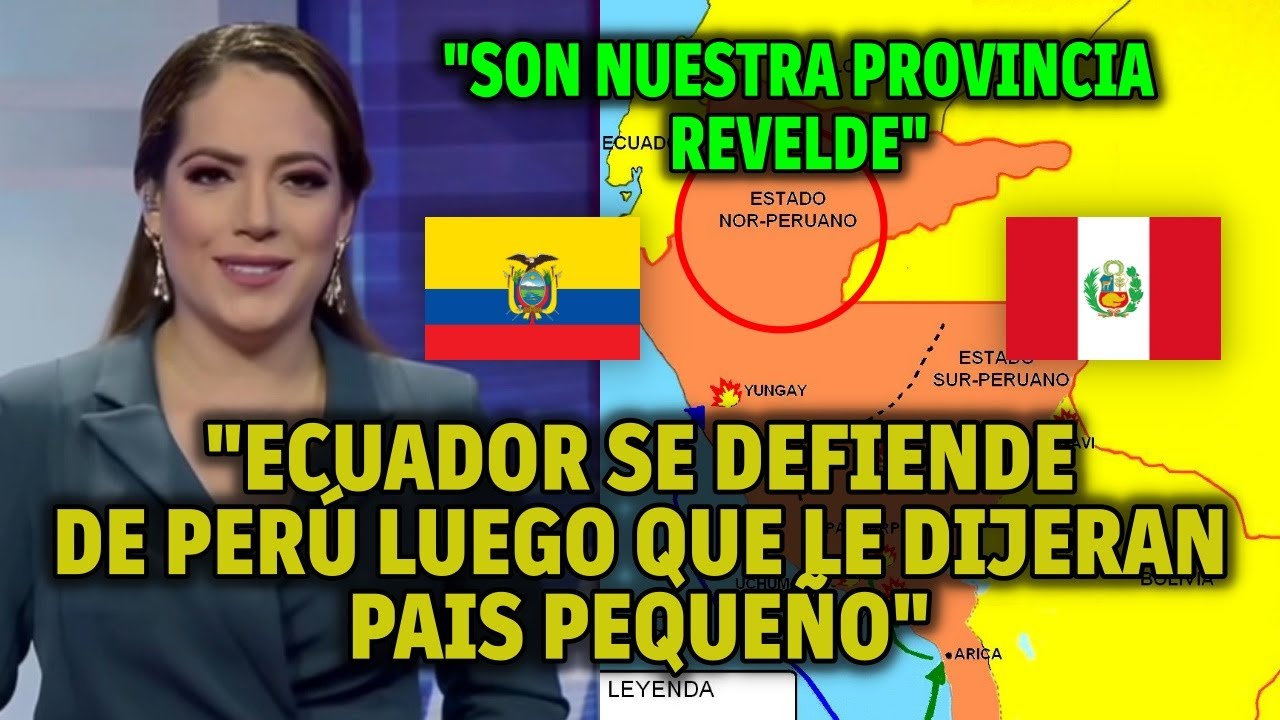 COMUNICADOR ECUATORIANO QUEDA MAL PARADO CUANDO TRATA DE DEFENDERSE DE PERÚ CON BIODIVERSIDAD