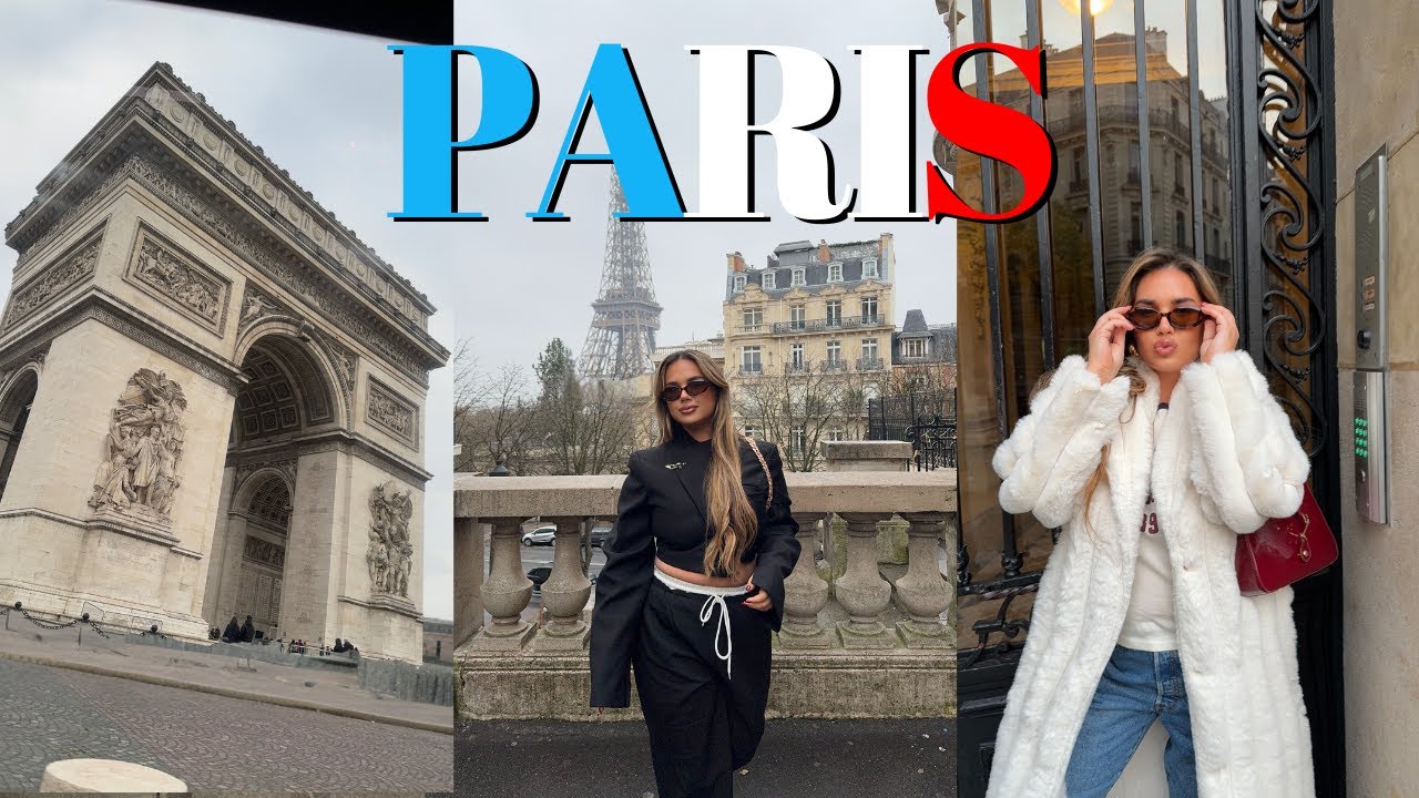 LIDIA IN PARIS! | Girls Trip, Eiffel Tower & Dinner at Loulou!