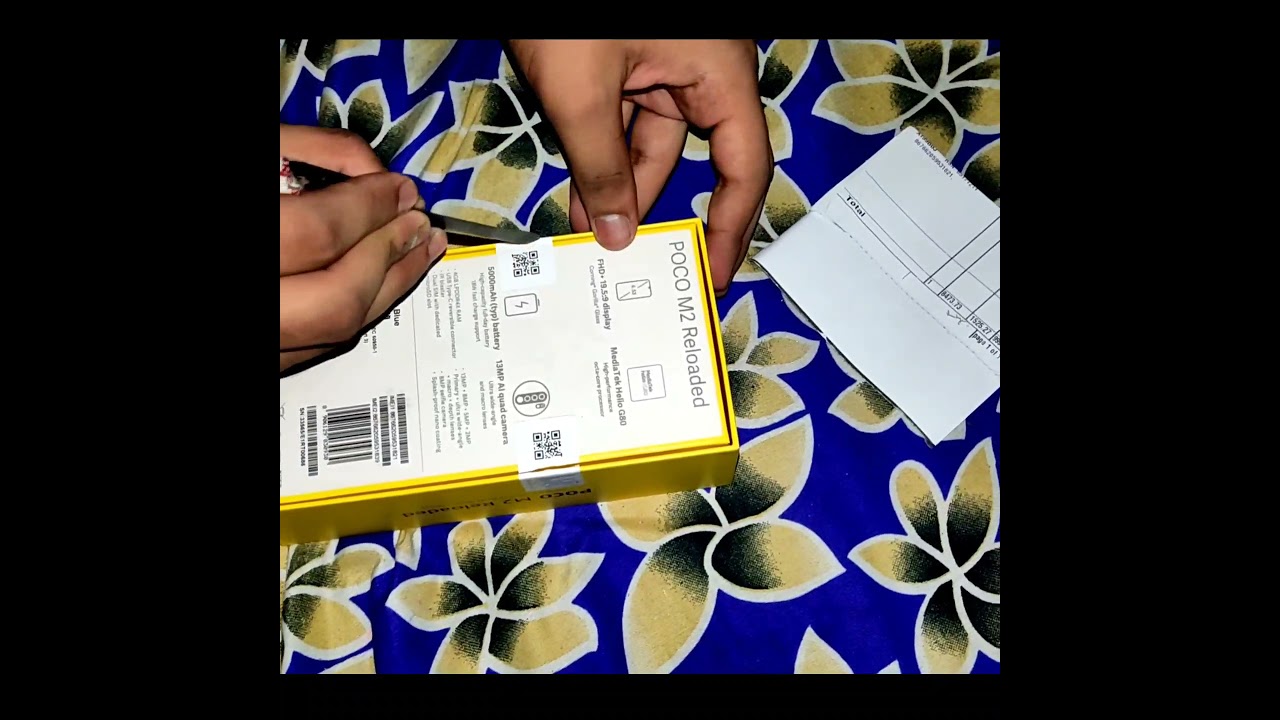POCO M2 RELOADED Unboxing 😁😁
