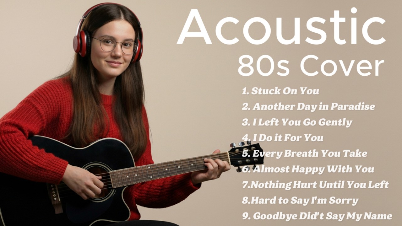 Relaxing Acoustic Female Covers – Timeless 70s, 80s & 90s Love Hits 🎧