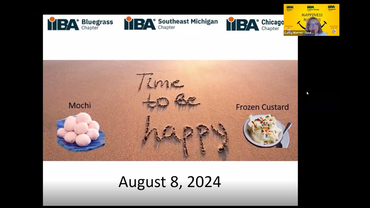 Social Event to 'Build Our Community' | Steph Hawkins, Cathy Warren, Marci Watts | IIBA Bluegrass