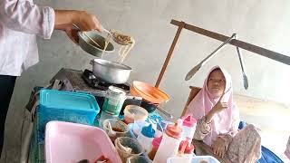 Bocil Jilbab Pink Jajan Di Warung Ibung