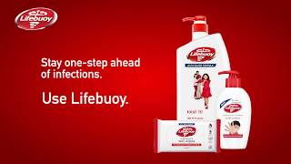 Lifebuoy: Kills 99.9% Germs