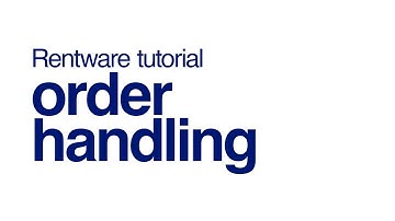 How to Handle Pickup & Drop-Off in Rentware | Complete Handover Process Tutorial