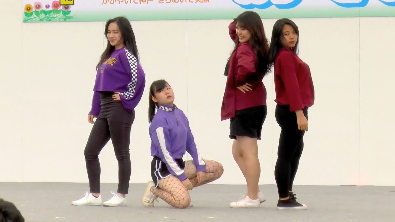 神港橘高等学校ダンス部 神戸まつり2018 Girls HipHop 【FHD＆60P