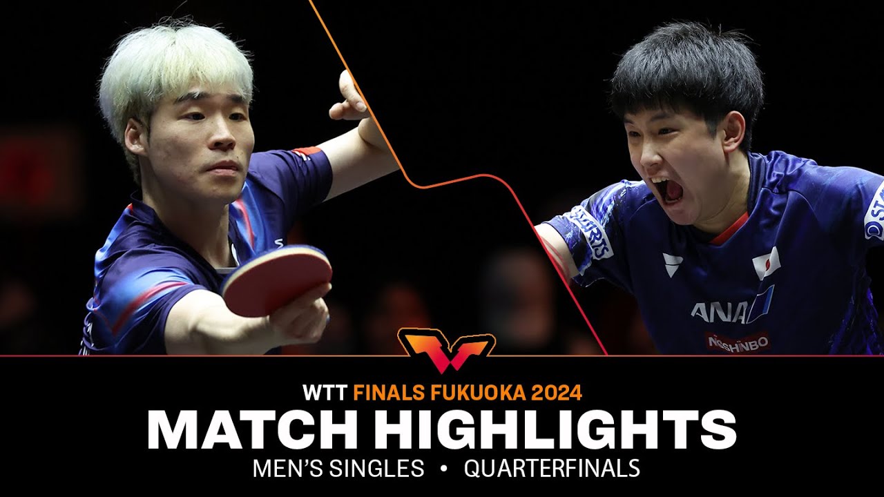 Jang Woojin vs Tomokazu Harimoto | MS QF | WTT Finals