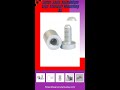 13mm Satin Aluminium Sign Standoff Mounting Kit