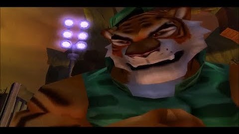 Tiny Tiger scene. (Crash of the Titans)