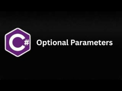 Optional Parameters in C# (Part 29)