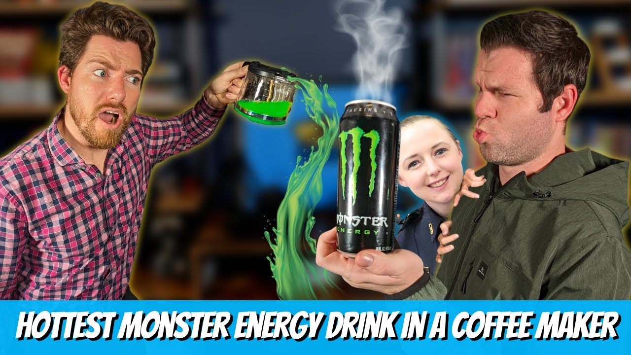 I Made My Friend Drink a Hot Monster Energy
