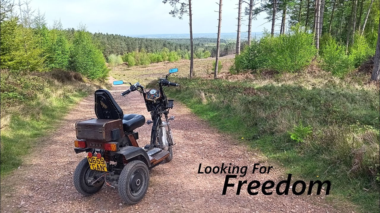 Wood-E .. Homemade Mobility Scooter - Looking for Freedom -