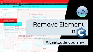 Remove Element in C++ - A LeetCode Journey