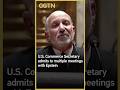 U.S. Commerce Secretary admits to multiple meetings with Epstein