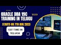 Oracle 19C DBA Training in Telugu - Demo session