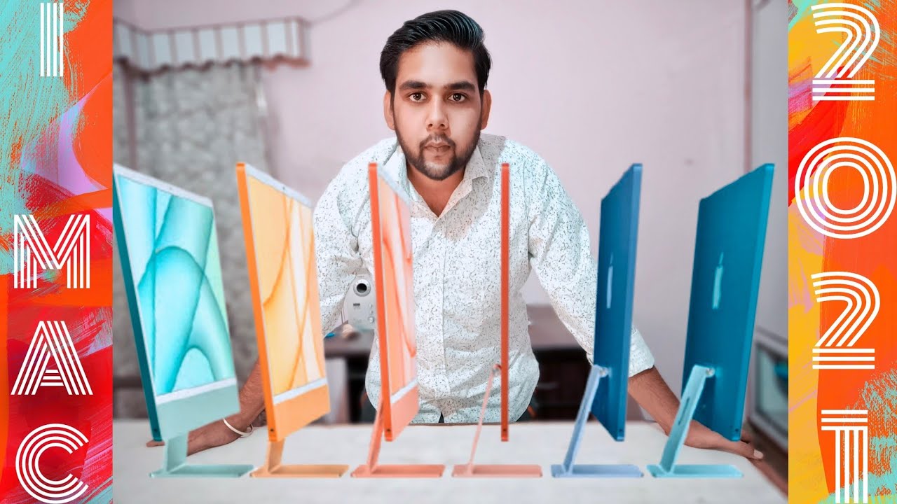 Apple's NEW iMac 2021 | ALL 7 M1 iMac Colors! |Quick Look ! *M1 Magic