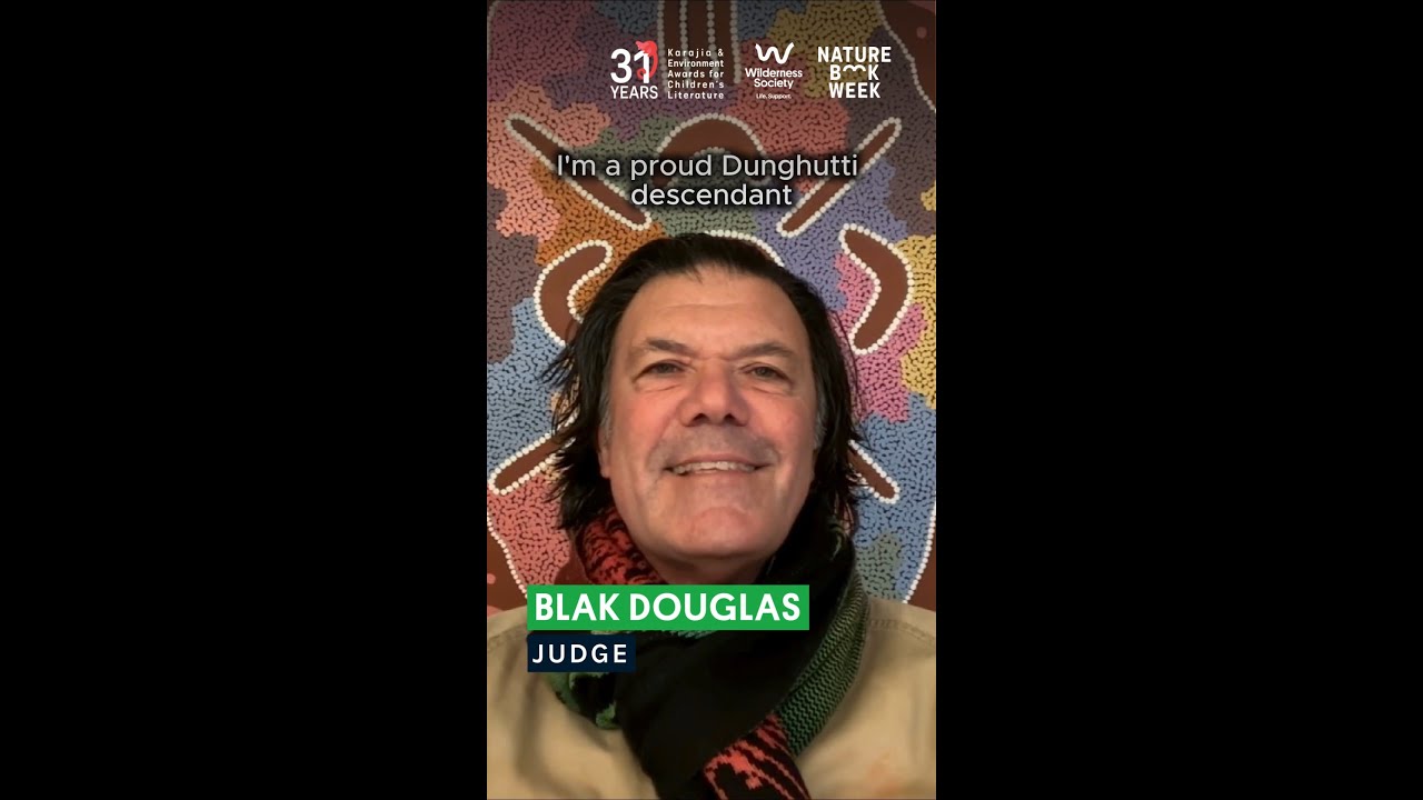 Blak Douglas is a judge for the 2025 Karajia Award for Children's Literature