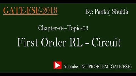 transient analysis - First order RL circuits concepts