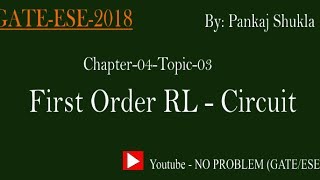 transient analysis - First order RL circuits concepts