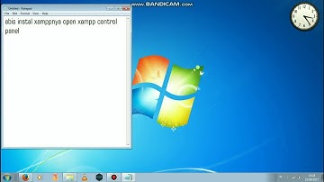 Tutorial Menginstal Xampp Dan Membuat Contoh Doc PHP & HTML