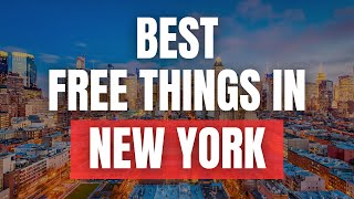 BEST 5.5 FREE Things in New York city You Need to know in 2023!!