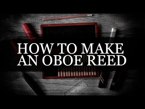 Cara membuat oboe buluh