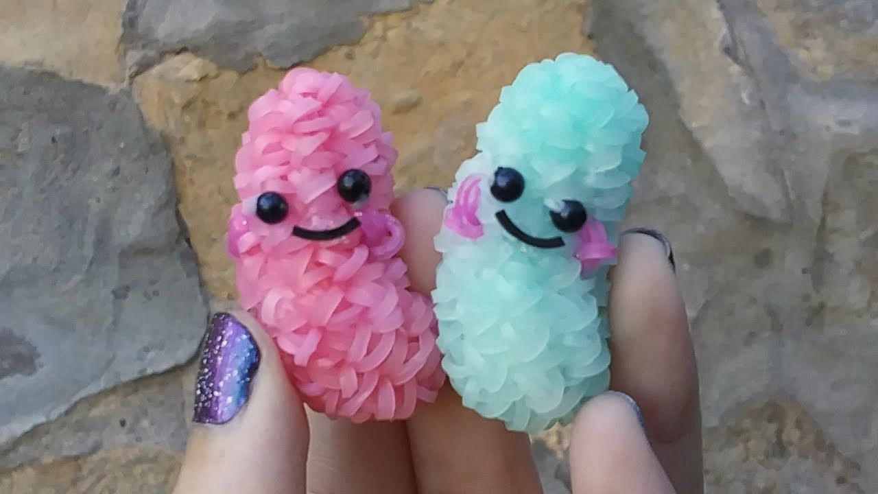 Loomigurumi Jelly Bean Tutorial (Rainbowloom)