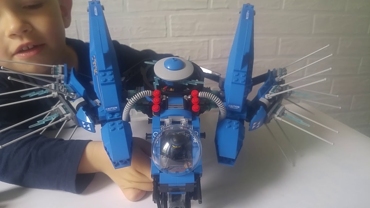 70614 Самолет-молния Джея/ Механический краб Гармадона/ Конструктор LEGO The Ninjago Movie