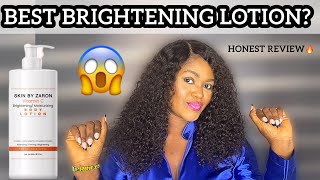 ⚠️ I TRIED SKIN BY ZARON VITAMIN C LOTION & THIS HAPPENED 😱(HONEST REVIEW)