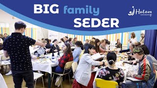 Big Family Seder in Halom // Pesach 2024/5784