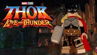 Thor (Jane Foster) Asgard Free Roam Gameplay - LEGO Marvel Collection/Avengers screenshot 4