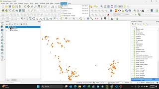 How to Select within a distance or a specified distance for features in QGIS